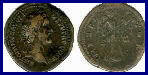 Roman bronze coins until the 4th Century